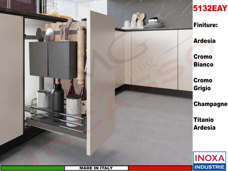 Cestello Multifunzioni Estrazione Anta ELLITE 5132EAY/30 Base 30 varie Finiture