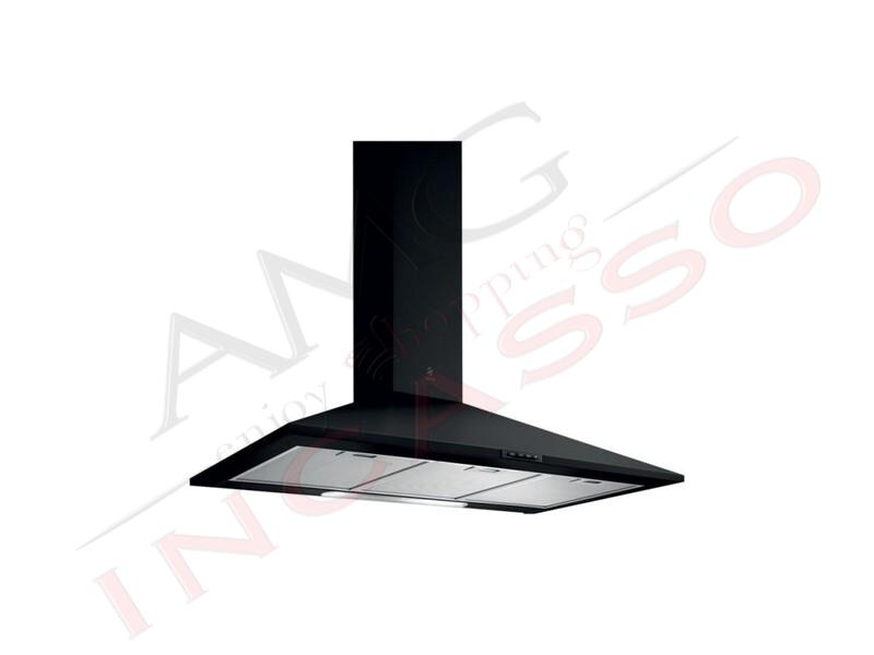 Cappa per Cucina Elica Missy BL/A/90 PRF0151544 Nera