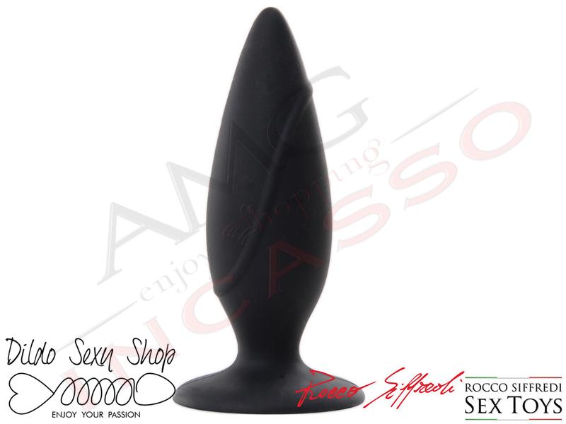 Plug Anale Rocco Siffredi cm.10,0XØ3,0 Small Size Nero OYZ4LOVERS